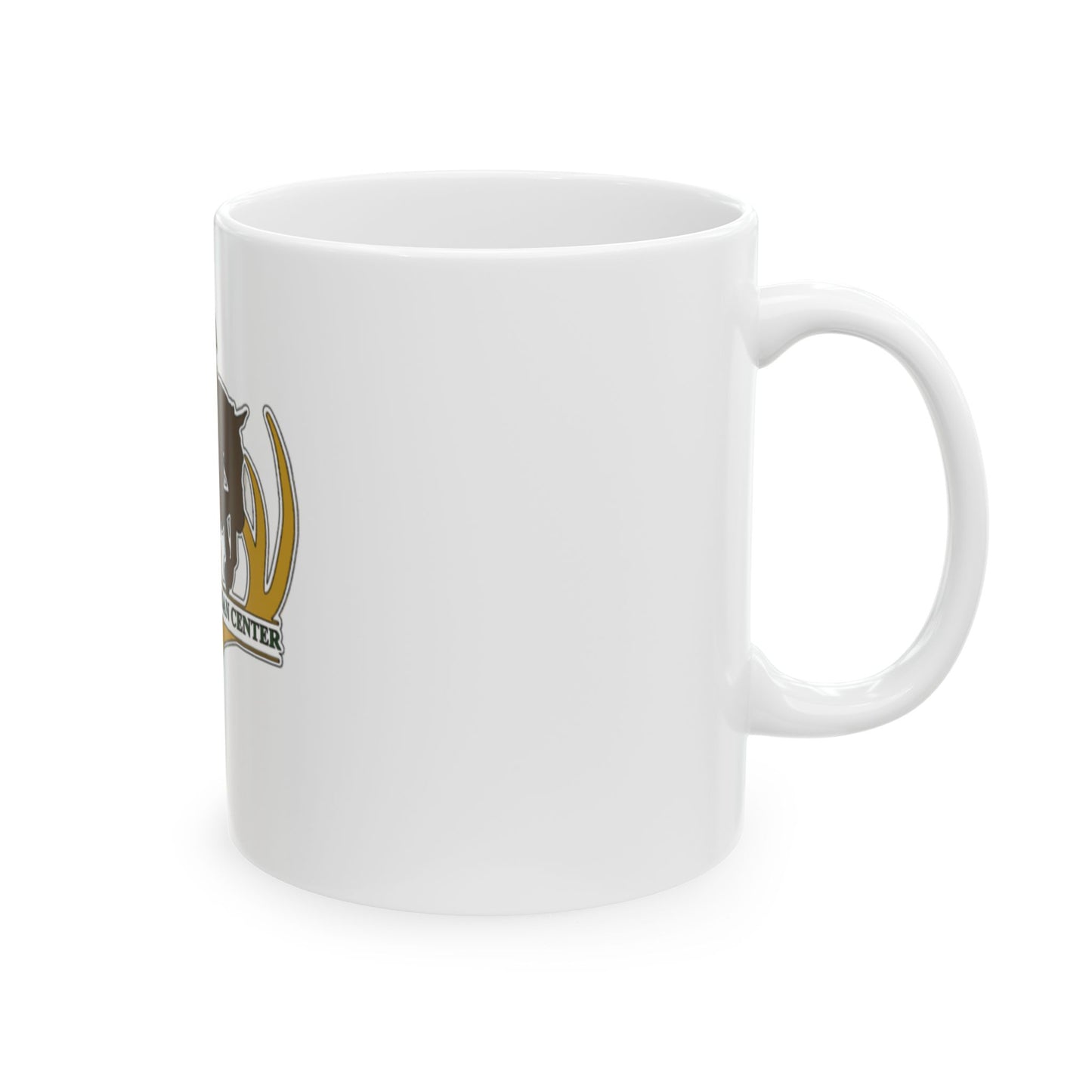 Deer antler Ceramic Mug, (11oz, 15oz)