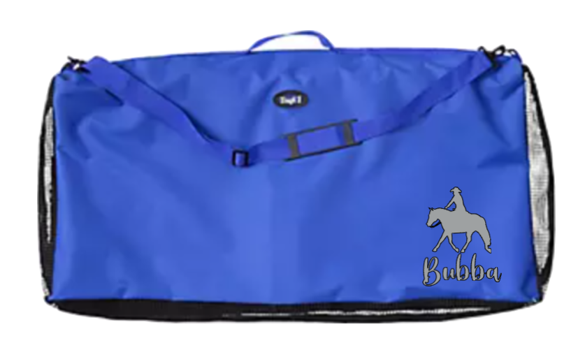 Barn items - personalized Western pad carry bag