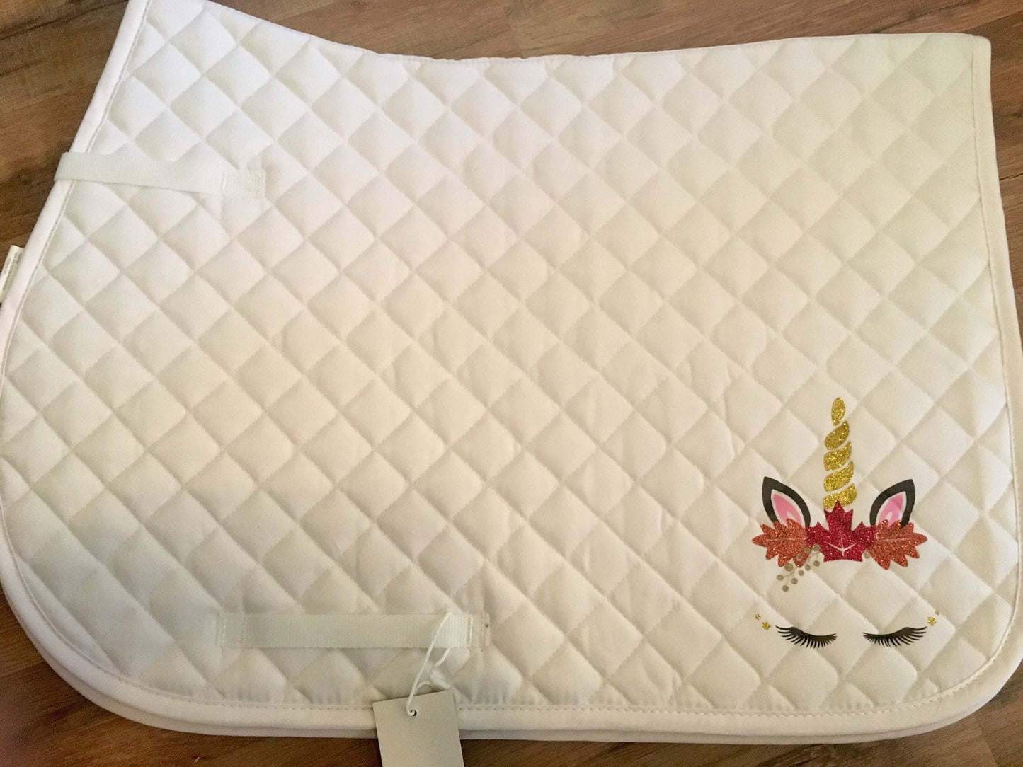 Unicorn AP saddle pad - fall leaves