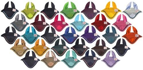 Custom horse bonnet - Pick design. Matches custom pads