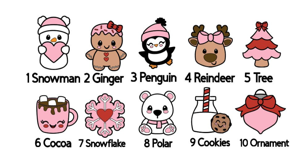 Custom Horse English All Purpose Jump Saddle Pad - WINTER Christmas Holiday GIFT - lots of pad colors!