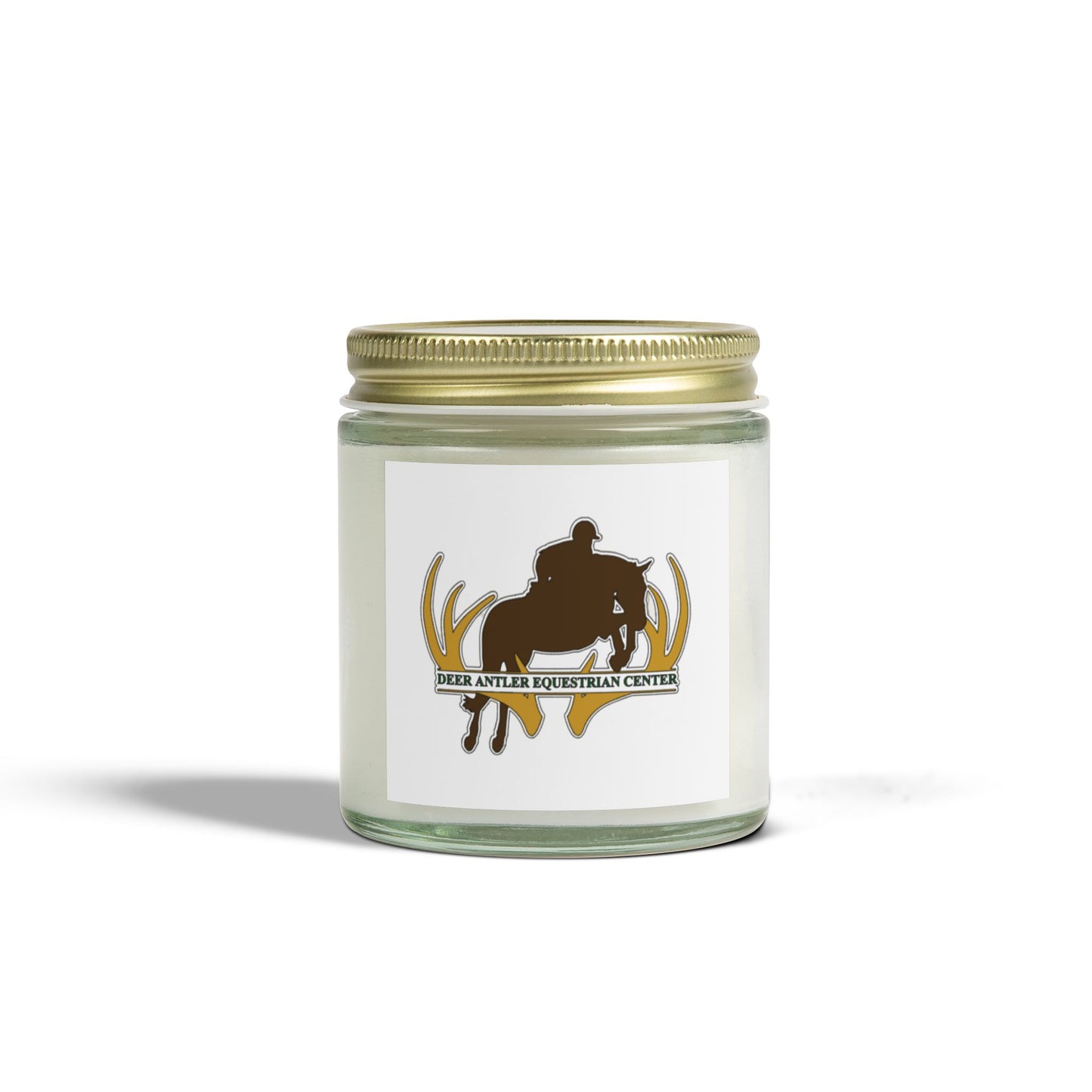 Deer Antler Scented Candles, Coconut Apricot Wax (4oz, 9oz)