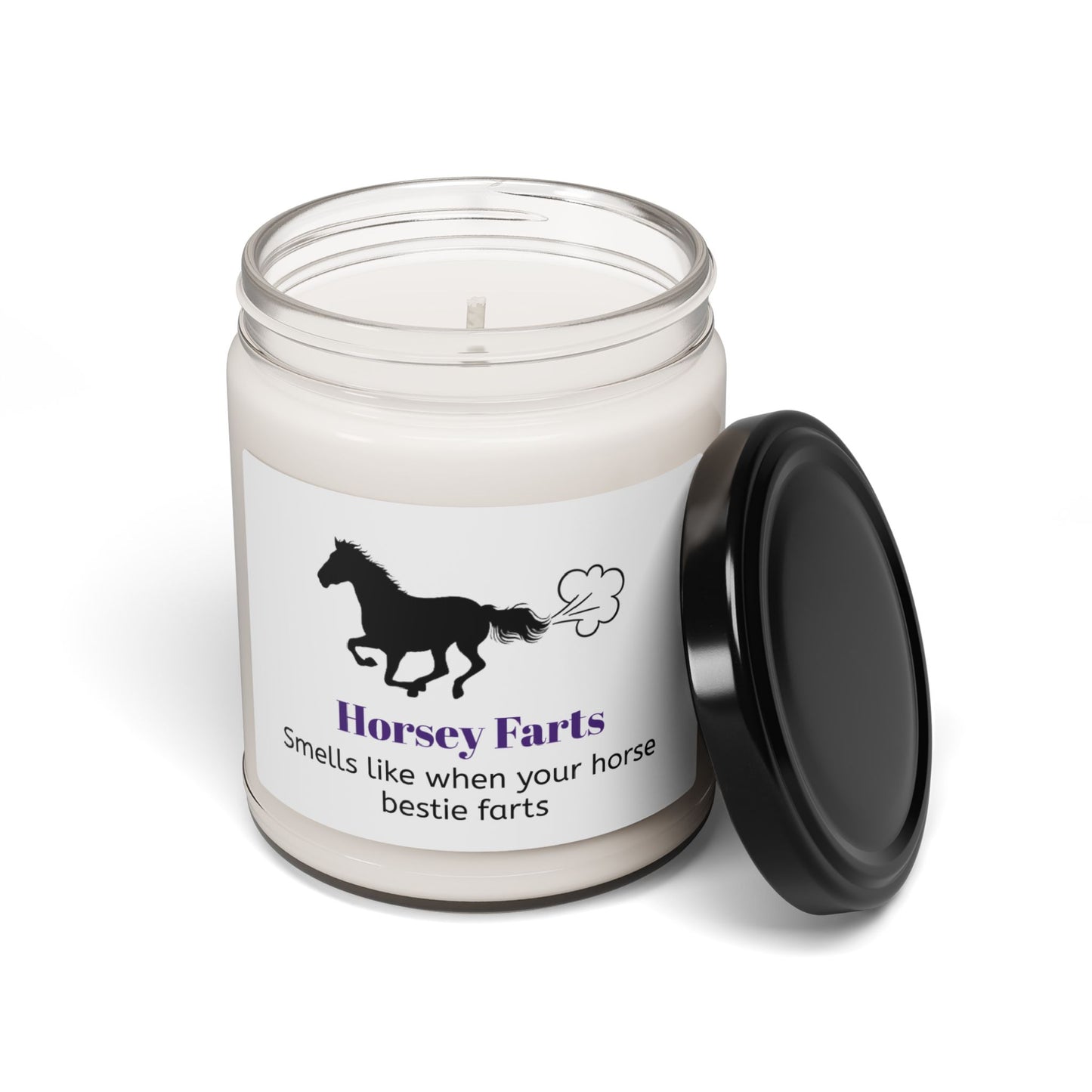 Equestrian Horse Gift - Candle - Smells like Horsey Farts