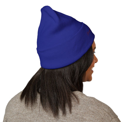 Running on Pennie's Farm Embroidered Cuffed Beanie