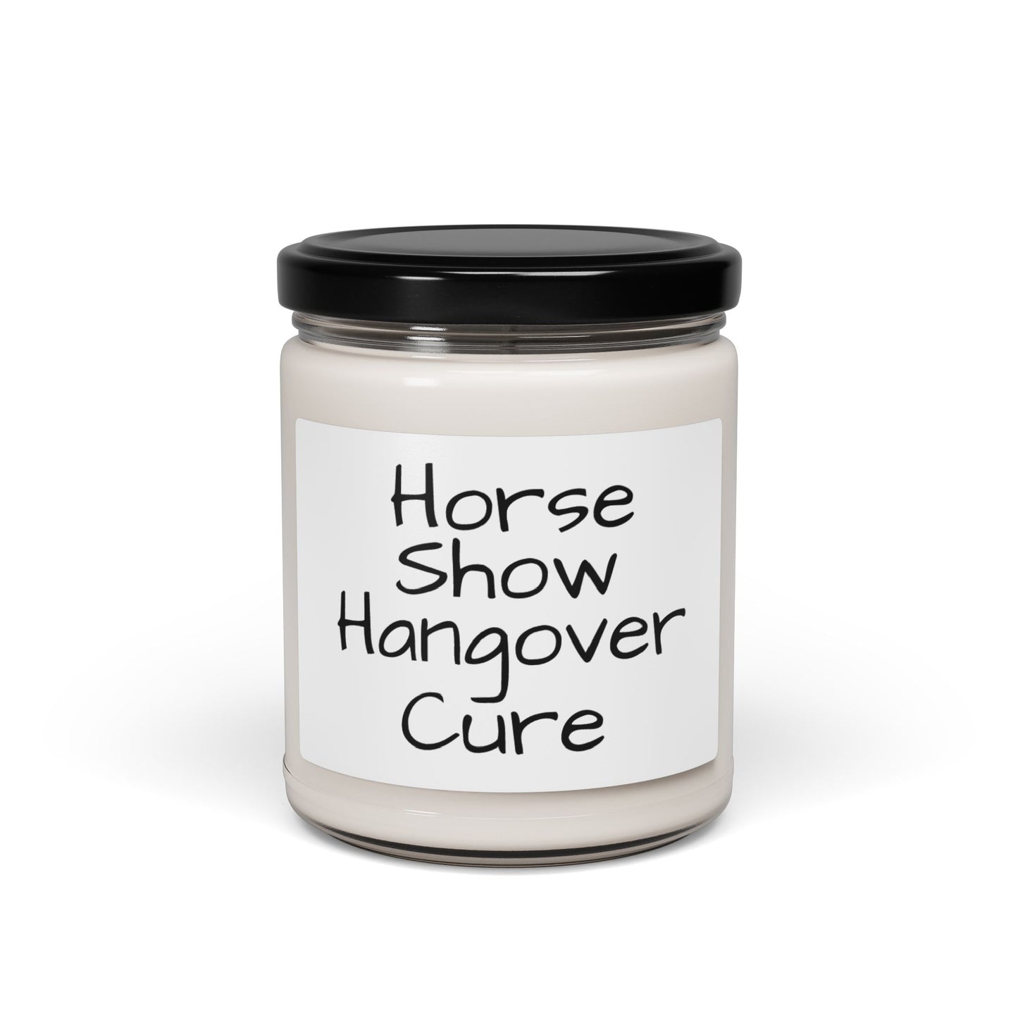 Equestrian Horse Gift - Candle - Horse Show Hangover Cure