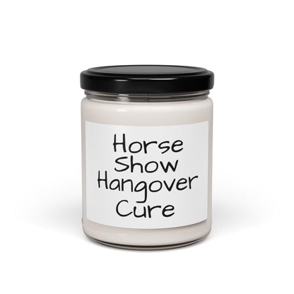 Equestrian Horse Gift - Candle - Horse Show Hangover Cure