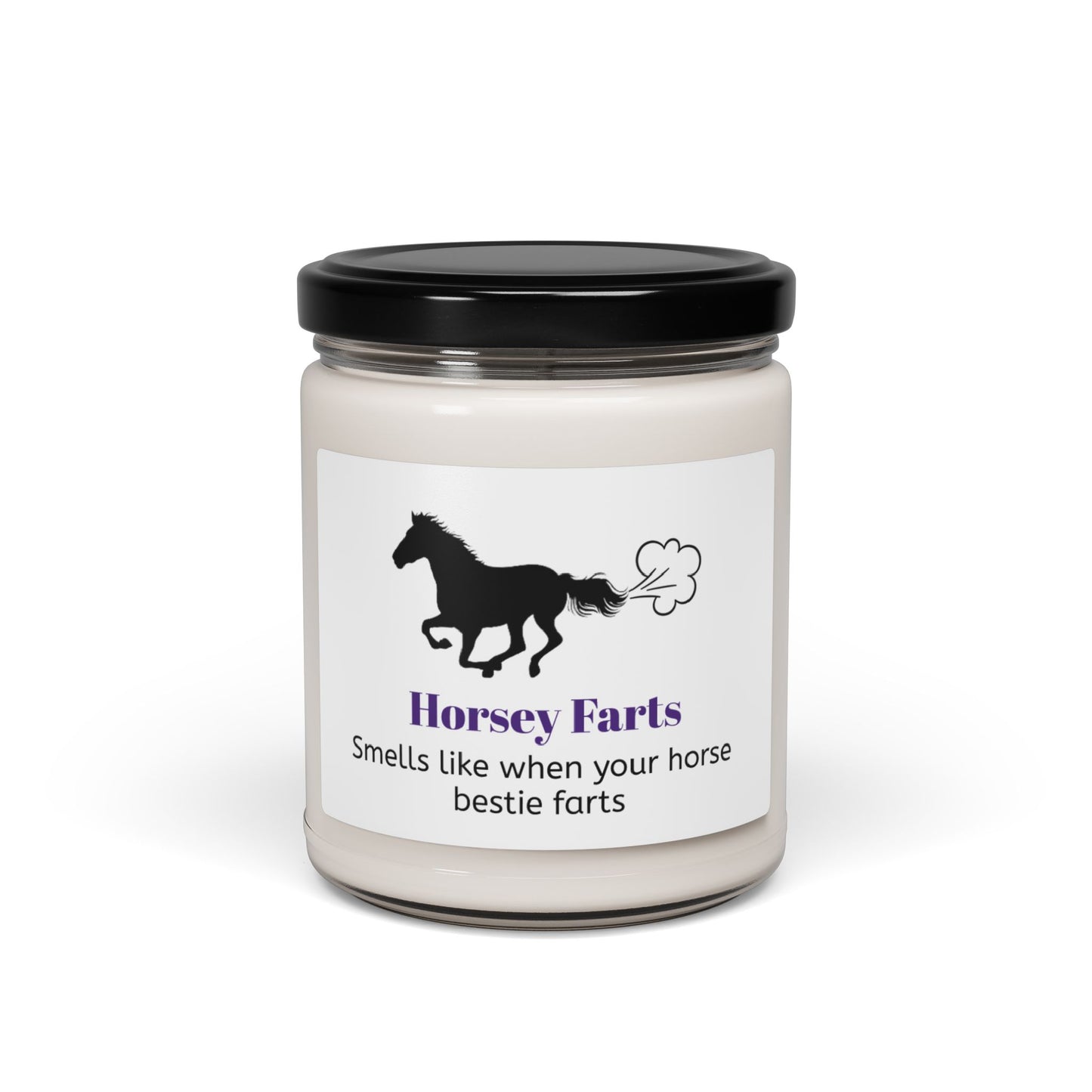 Equestrian Horse Gift - Candle - Smells like Horsey Farts