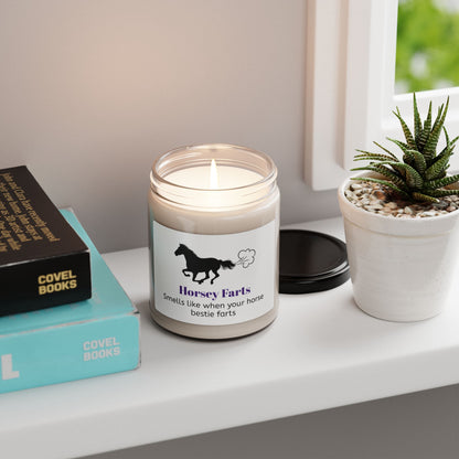 Equestrian Horse Gift - Candle - Smells like Horsey Farts