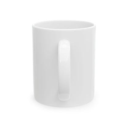 Deer antler Ceramic Mug, (11oz, 15oz)