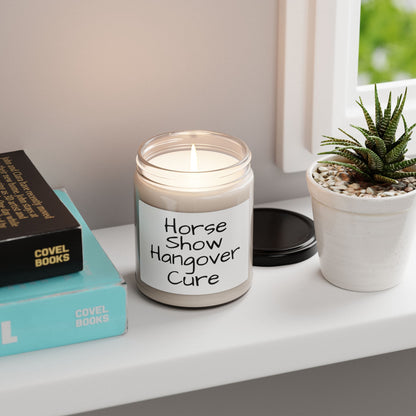 Equestrian Horse Gift - Candle - Horse Show Hangover Cure