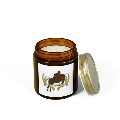 Deer Antler Scented Candles, Coconut Apricot Wax (4oz, 9oz)