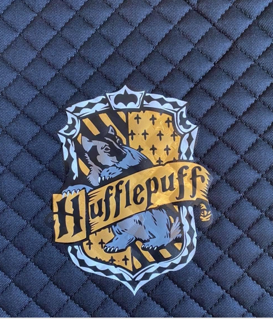 Custom Personalized Horse English Saddle Pad - Harry Potter Hogwart's Hufflepuff