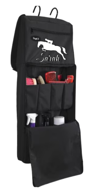 Barn items - personalized Portable Horse Grooming Organizer