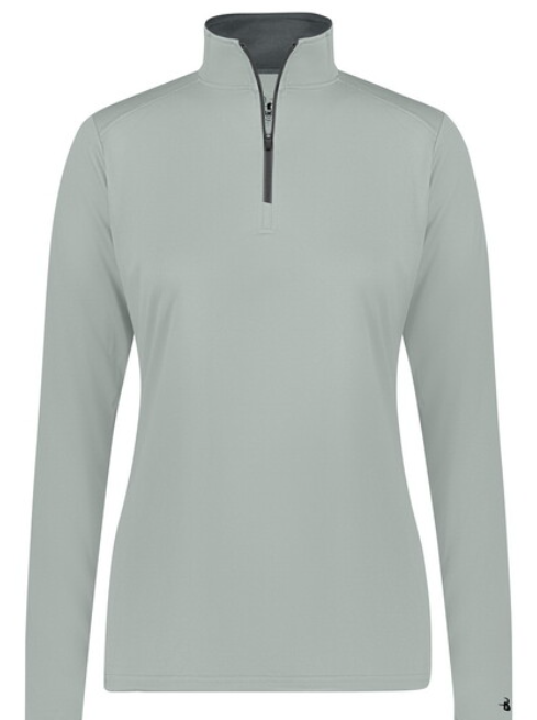 Running On Pennies Farm -  Long sleeve Zip Wicking Polo