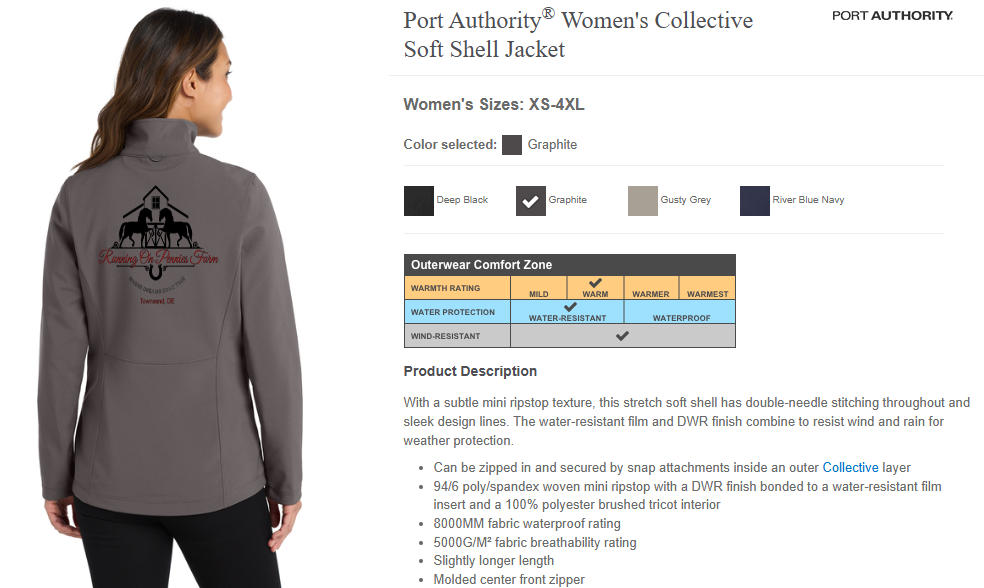 Running on Pennies Farm - Women Jackets and Vests (INNER LAYER of 3 in 1)