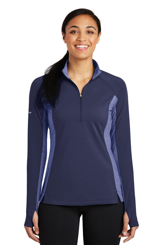 Serendipity Stables - Womens Stretch Contrast 1/2 Zip