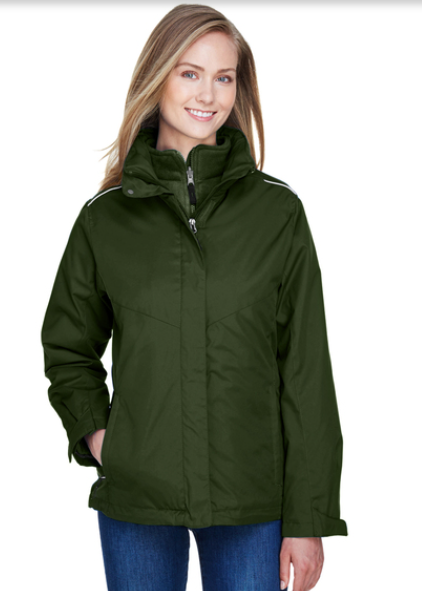 Deer Antler - WOMEN  Region 3-in-1 Jacket with Fleece Liner