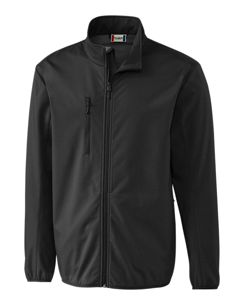 Origami Stables - MENs Black Soft Shell Jacket