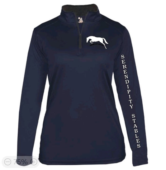 Serendipity Stables - Womens Long Sleeve Polo