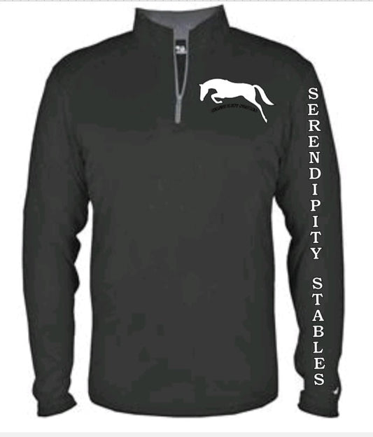 Serendipity Stables - Mens Long Sleeve Polo