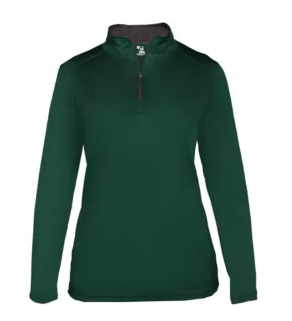 Sunny Meadows Stables -  Long sleeve Zip Wicking Polo