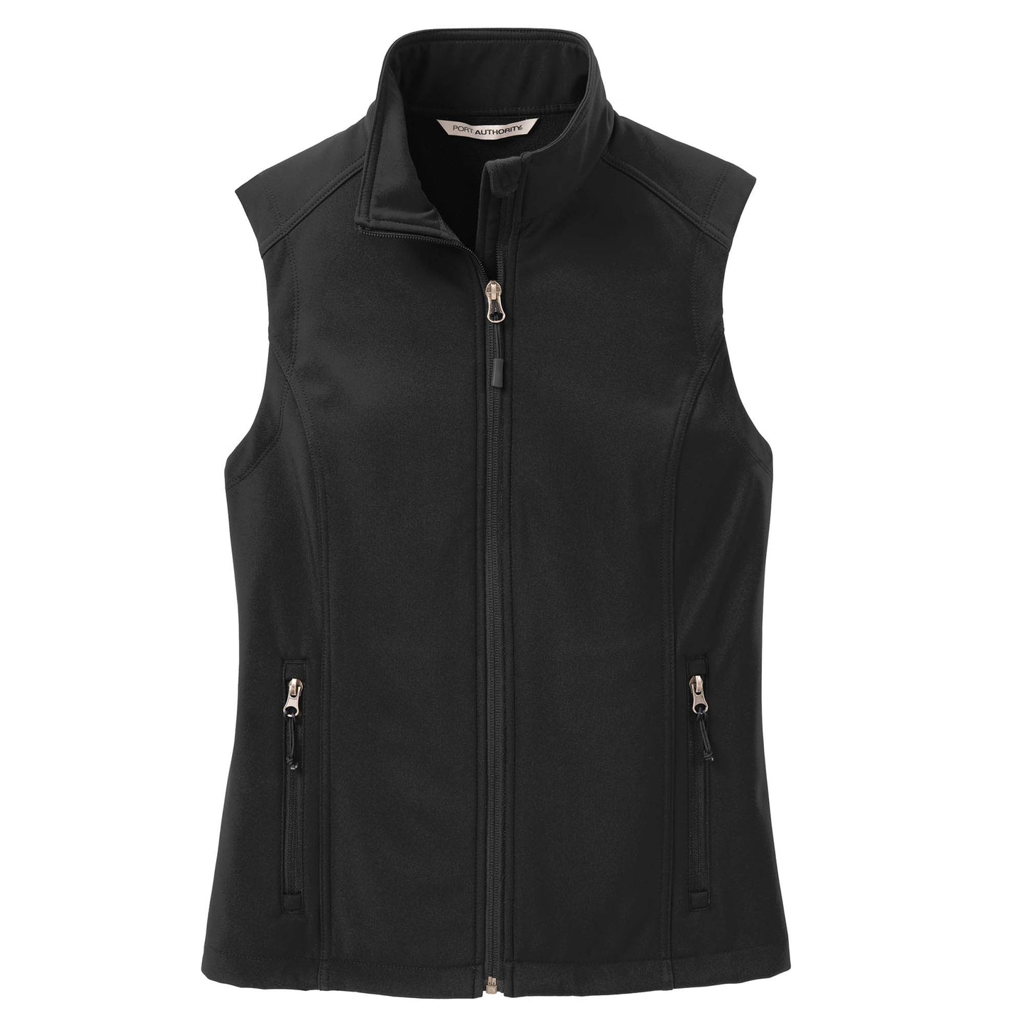 Rhinestone Stables - Women Black SoftShell Vest